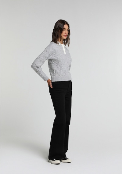 Colin's Colins High Rise Super Flare Fit Kadın Black Black Denim Jean Pantolon Cl1083254 Q1.v1 Dn45208