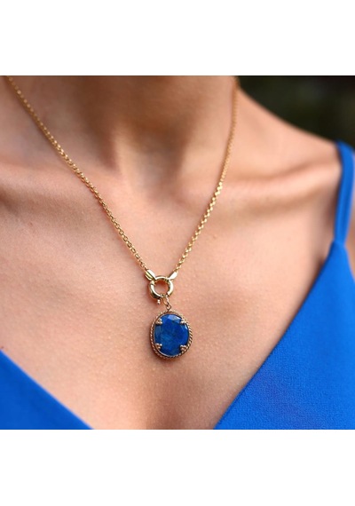 Bygoldenhouse Lapis Lazuli Kolye