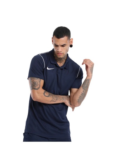Nike Dry Park Erkek Polo Spor Tişört Lacivert