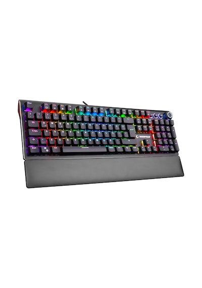 Rampage KB-R92 Thunder Blue Switch RGB Bilek Destekli Mekanik Gaming Klavye