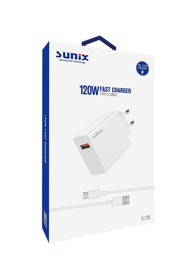 120w Usb Type-c Hızlı Şarj Seti S-120
