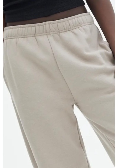 Madmext Bej Wide Leg Basic Eşofman Altı Mg1916-bej Bej
