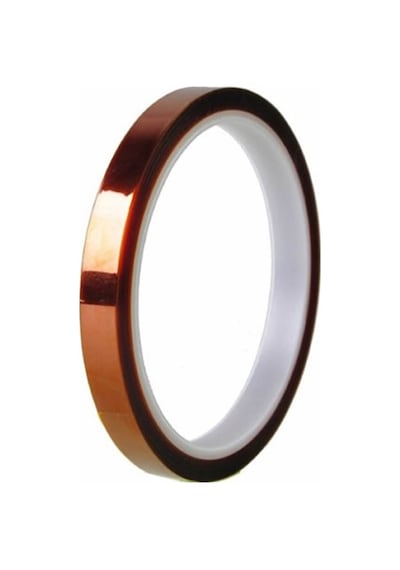 Kapton Bant 10mm x 30 Metre Yüksek Düşük Sıcaklık -73C  260C Termal Isıya Dayanıklı Güçlü Yalıtım
