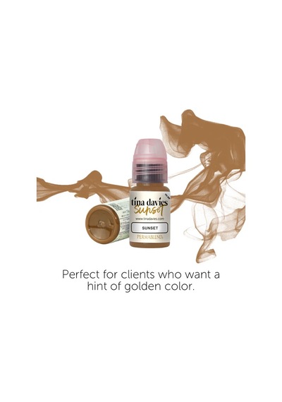 Perma Blend Tina Davies Sunset Kalıcı Makyaj Kaş Pigmenti 15ml Diğer