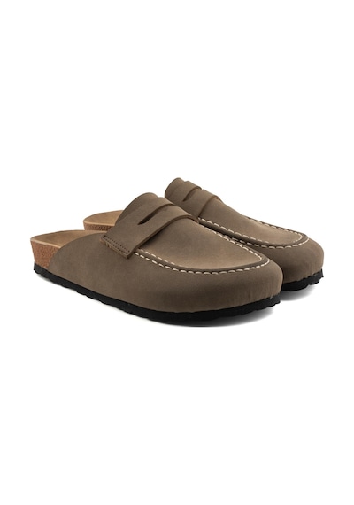 Roy Jones Martin Sabo Unisex Rahat 4 Mevsim Ev - Outdoor Kullanımına Uygun Erkek Kadın Terlik - 7006 Vizon