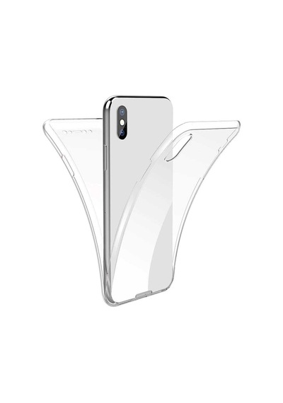 Apple Uyumlu iPhone X Kılıf Zore Enjoy Kapak Renksiz