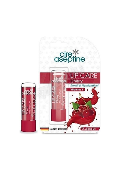4 Adet Cire Aseptine Dudak Kremi Cherry 4,5 Gr