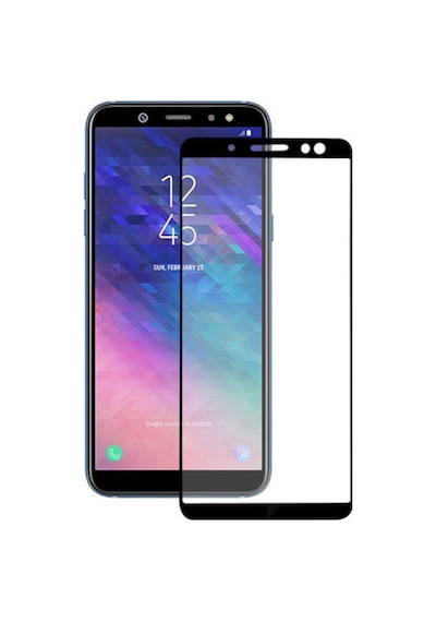 Samsung Uyumlu Galaxy A6 2018 Fiber Nano Kırılmaz Ekran Koruyucu