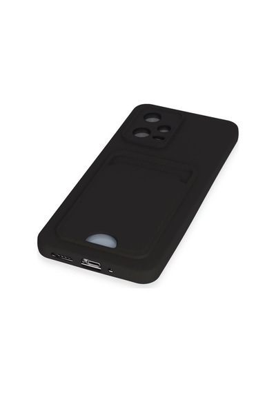 Xiaomi Poco X5 5g Kılıf Kelvin Kartvizitli Silikon - Siyah Çok Renkli