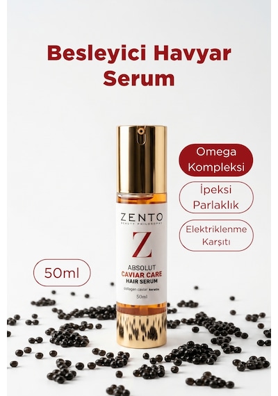 Zento Absolute Caviar Care Hair Havyar Bakım Serum 50 ML
