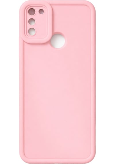 Infinix Hot 11 Play Hot 10 Play Hot 9 Play Uyumlu Kamera Çıkıntılı Mat Silikon Telefon Kılıfı Pembe