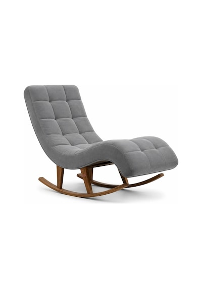 Smarto Relax Napoli Sallanan Ergonomik Dinlenme Koltuğu Tv Koltuğu Berjer Açık Gri