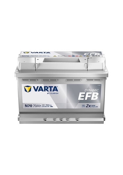 Varta 12V 70 Ah 760A Start-Stop Efb N70 Akü