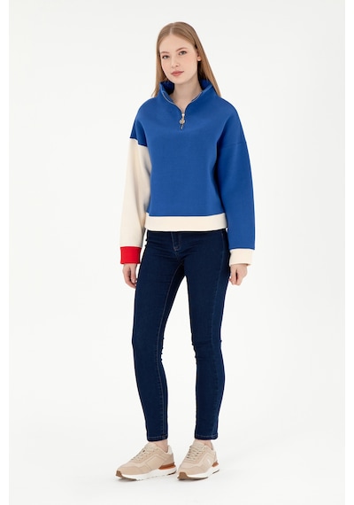 U.S. Polo Assn. Kadın Koyu Mavi Toothpick Fit Jean Pantolon 50299372-DN0023