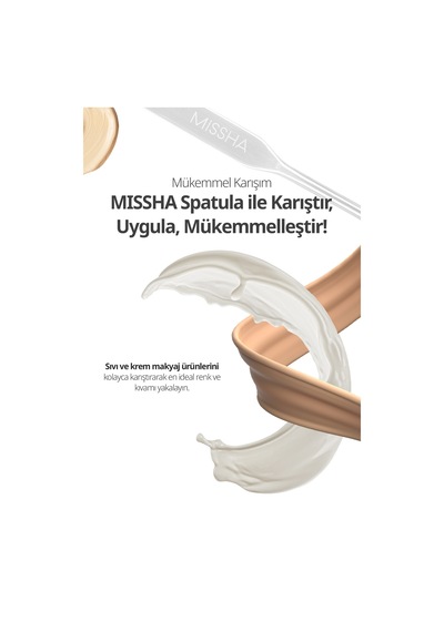 Missha Layering Fit Makeup Çok Amaçlı Makyaj Spatulası