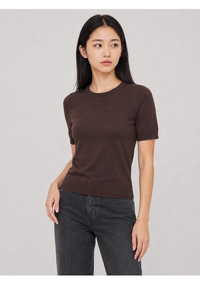 Loft Regular Fit Kadın Bluz K.kol Lf2044861 Q1.v1 Kahverengi