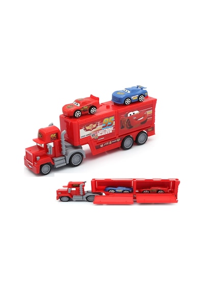 Cars Mack Tır Açılır Kapanır Kasa 2 Araçlı 33 Cm Sürtmeli Tır