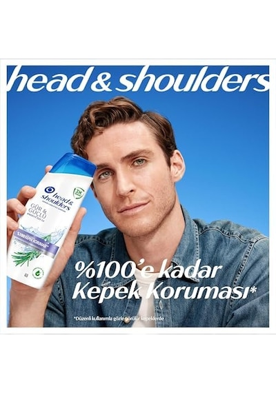 & Shoulders Gür Ve Güçlü Saçlar Kepeğe Karşı Etkili Şampuan 330ml