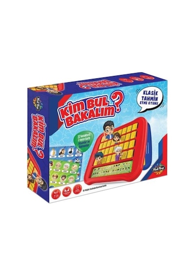 Moli Toys Kim Bul Bakalım Oyunu Eğitici Akıl ve Zekâ Oyunu Bil B