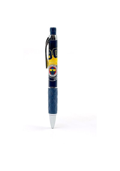 Fenerbahçe Orijinal Lisanslı Uçlu Kalem 0.7 Hediyelik Ahşap Kutulu Lacivert - Sarı