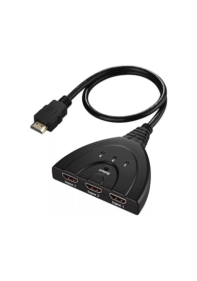 Hdmi Çoklayıcı Çoğaltıcı Switch 3 Giriş 1 Çıkış Çoklama Hdmi