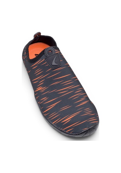 Fifteen Z3404 Hayal Unisex Aqua Deniz Havuz Plaj Ayakkabısı Siyah - Turuncu