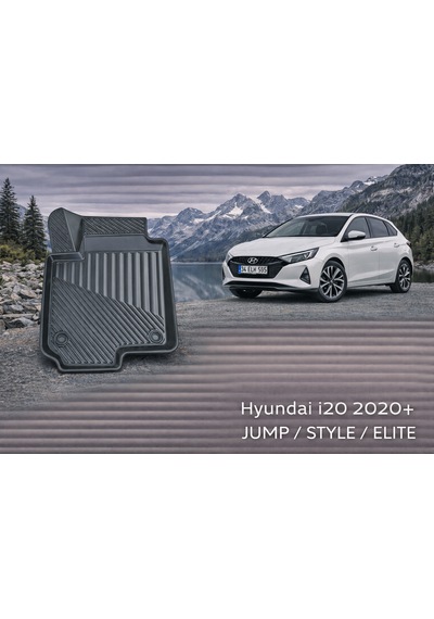 Hyundai İ20 2020+ Jump / Style / Elite Uyumlu 3d Oto Paspas Premium