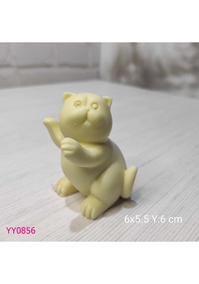 Yy0856 Uzanan Kedi Silikon Kalıp