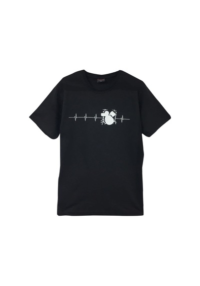 Bateri Baskılı T-Shirt (549867352)