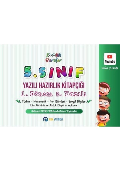 5. Sınıf Yazılı Hazırlık Kitapçığı 1. Dönem 2. Yazılı / Kolektif