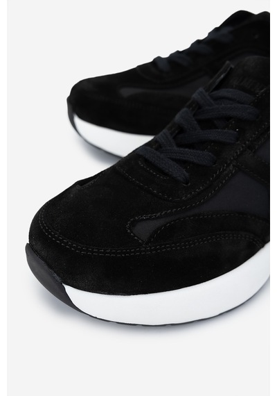 Valmenti Kadın Sneakers & Spor Ayakkabı 1050 05 Bn Ayk Sk24-25 Syh Suet/syh Prst Siyah