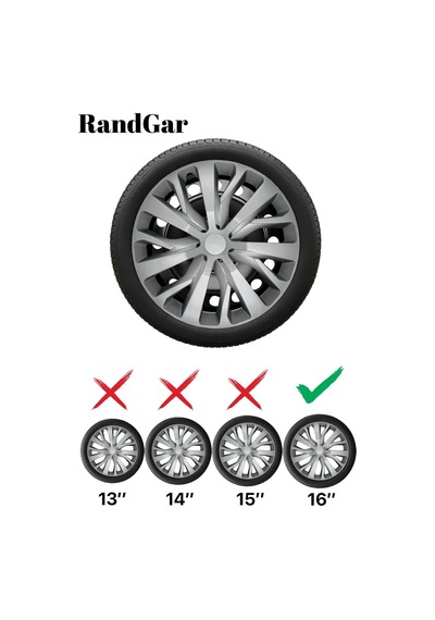 Nissan Pathfinder 16 İnç Jant Kapağı 4 Adet Gri G116 Rand