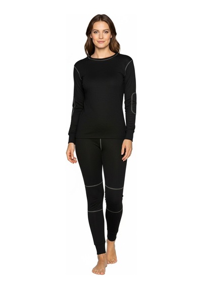 Thermoform Active Plus Yetişkin Termal İçlik Set Siyah Çok Renkli