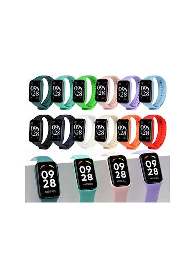 Xiaomi Redmi Band 2 Uyumlu Kordon Esnek Yumuşak Ayarlanabilir Kayış Saat Değildir