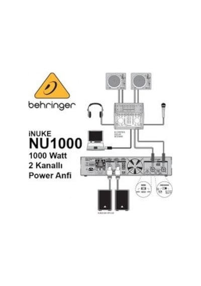 Behringer Inuke Nu1000 Power Amplifier