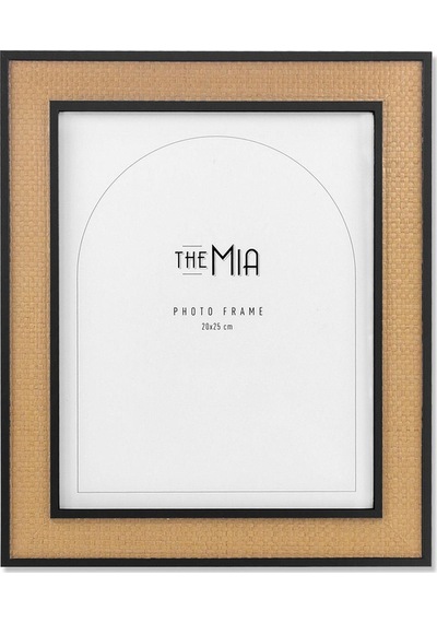The Mia Retrato Fotoğraf Çerçevesi Siyah 25x20 Cm