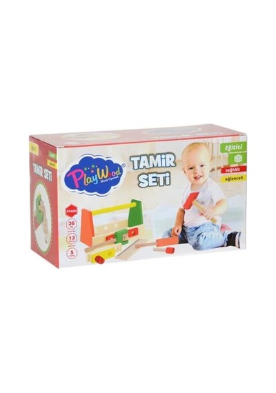 Play Wood Ahşap Tamir Seti