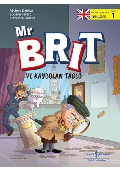 Mr Brit Ve Kaybolan Tablo Bulmacalarla İngilizce 1