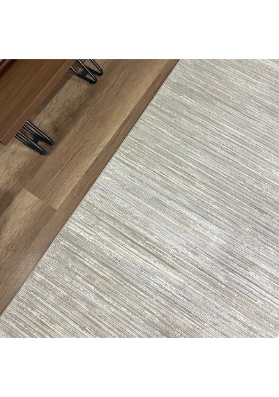 Hoom Rugs Nova 1123 Gri Mikrofiber Modern Dokuma Halı Gri