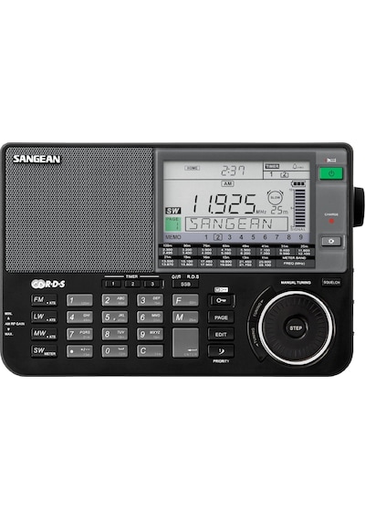 Sangean Ats-909X Bk Am/Fm/Lw/Sw World Band Receiver -