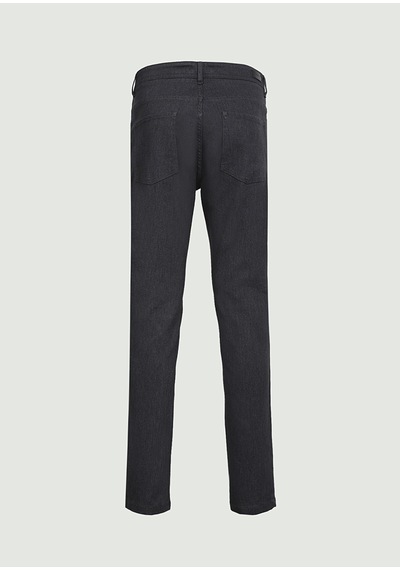 Ramsey Gri Düz Dokuma Slim Fit Casual Pamuk Karışımlı Pantolon Ramsey Gri Düz Dokuma Slim Fit Casual Pamuk Karışımlı Pantolon