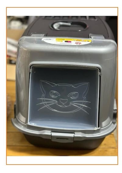 Xxl Kürek Hediyeli Büyük Boy Kapalı Kedi Tuvaleti