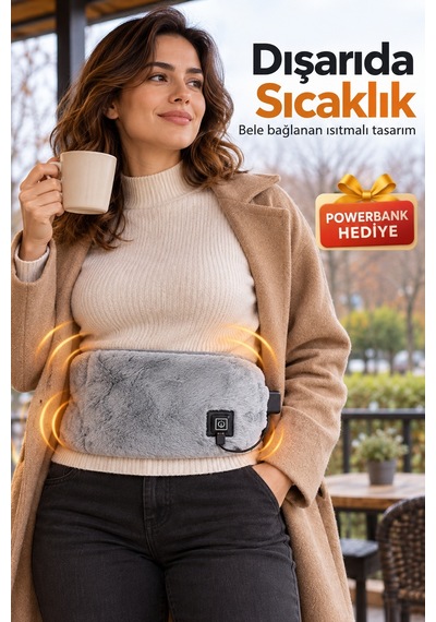 Taşınabilir Karın Isıtıcı Yumuşak Dokulu Bel Kuşağı