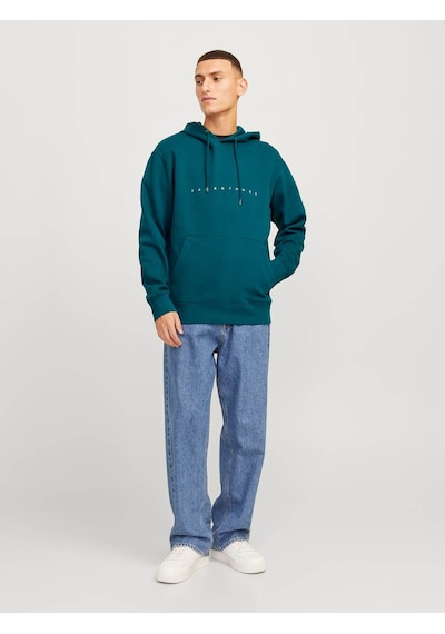 Jack & Jones Erkek Sweatshirt Petrol 12233972 Jjestar Jj Sweat Hood Noos 25kw21000336 W2100393 Petrol PETROL Jack & Jones Erkek Sweatshirt Petrol 12233972 Jjestar Jj Sweat Hood Noos 25kw21000336 W2100393 Petrol PETROL