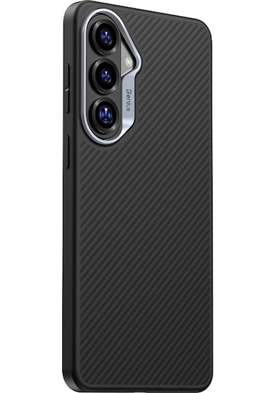 Galaxy Uyumlu S26 Plus Kılıf Karbon Fiber M-safe Uyumlu Benks Hybrid Armorpro 600d Kevlar Kapak Siyah Siyah