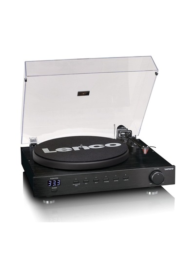 Lenco Ls-700bk Siyah Dahili Hoparlörlü Hifi Bluetooth Özellikli Ve Ortofon 2m Red Pikap-siyah