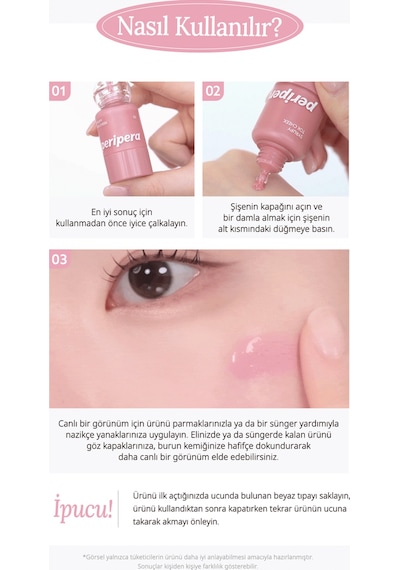 Perıpera Syrupy Tok Cheek 15 Breezy Grapefruit
