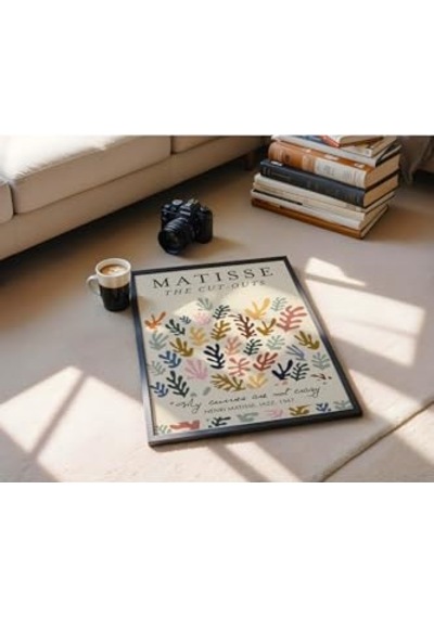 Tr Matisse Çerçevesiz Poster, Modern Dekoratif Çerçevesiz Poster, Tablo, Matisse-14, 30 X 40