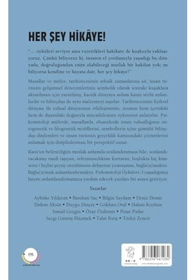 Psikomitoloji Öyküleri 3 - İnsanı Öykülerinde Aramak