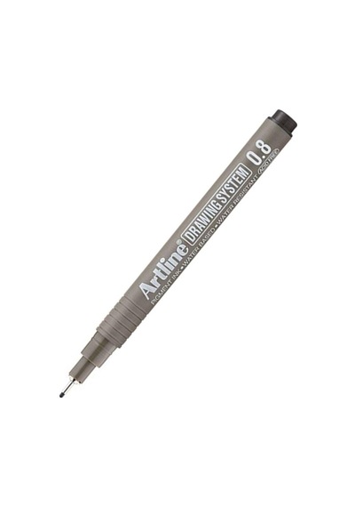 Teknik Çizim Kalemi 0.8 Mm Siyah 1 Adet Artline Drawing Teknik Çi